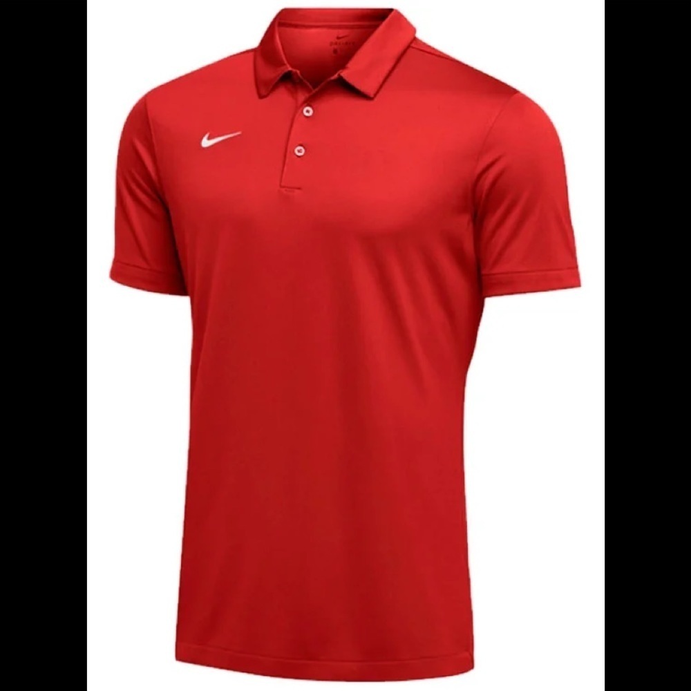 Nike Mens Red Dri-Fit Polo! XXL